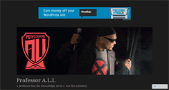 Desktop Screenshot of professorali.com